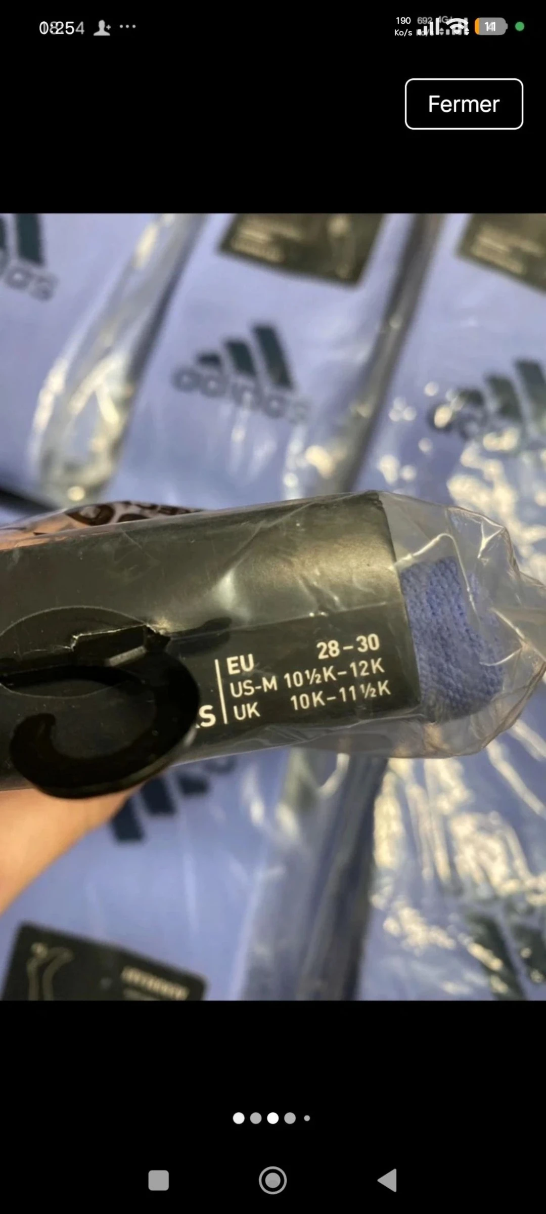 Adidas voetensokken 28-30 nieuw – photo 3